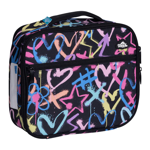 Big Cooler Lunch Bag - Hearts and Crosses