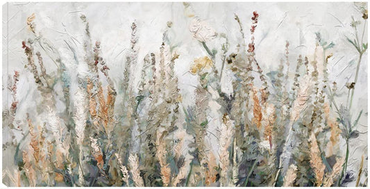 Fine Art Canvas Autumn Breeze Canvas Print by Artist Studio Arts for Living Room. Bedroom. Bathroom. Kitchen. Office. Bar. Dining & Guest Room - Ready to Hang - 40 in x 21 in