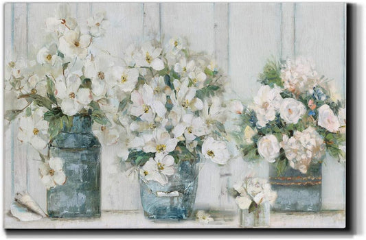 WEXFORD HOME Landscape Canvas Wall Art Abstract Floral Forest Modern Pictures Artwork Decoration for Living Room Kitchen Bathroom Office. Ready to Hang