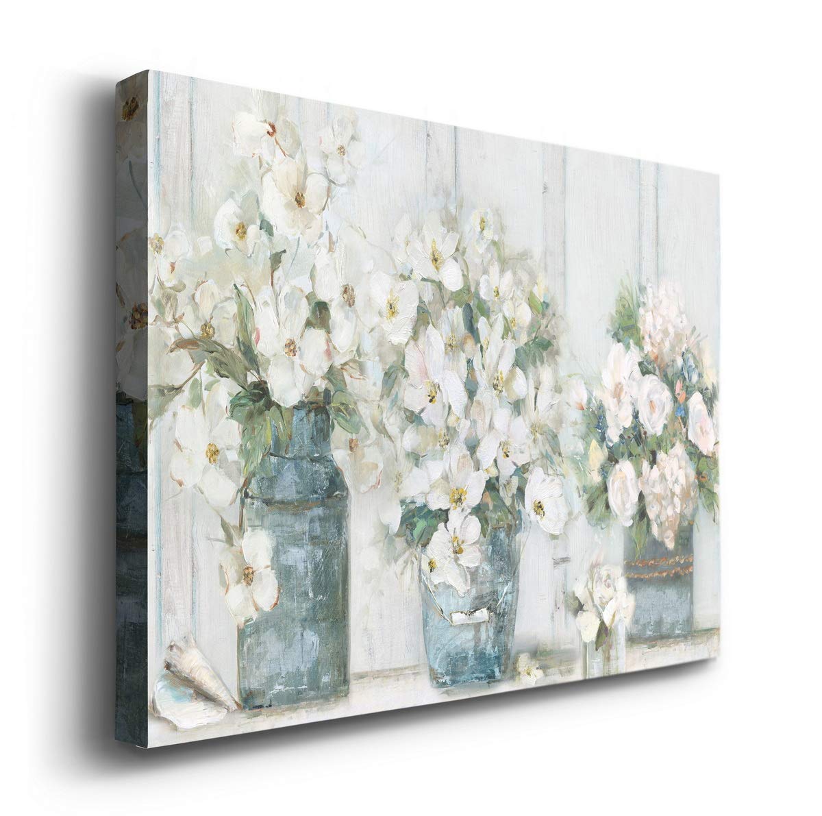 WEXFORD HOME Landscape Canvas Wall Art Abstract Floral Forest Modern Pictures Artwork Decoration for Living Room Kitchen Bathroom Office. Ready to Hang