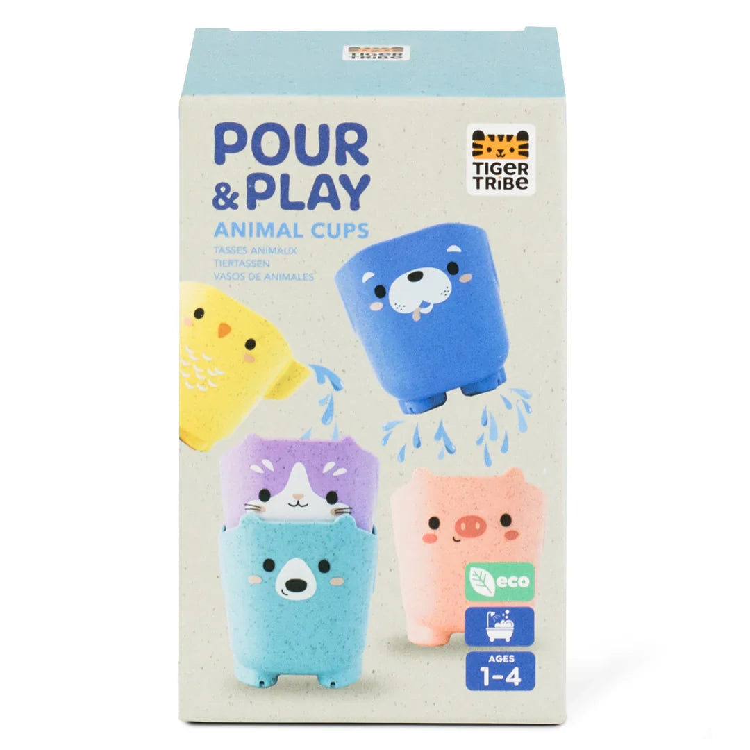 Pour and Play - Animal Cups